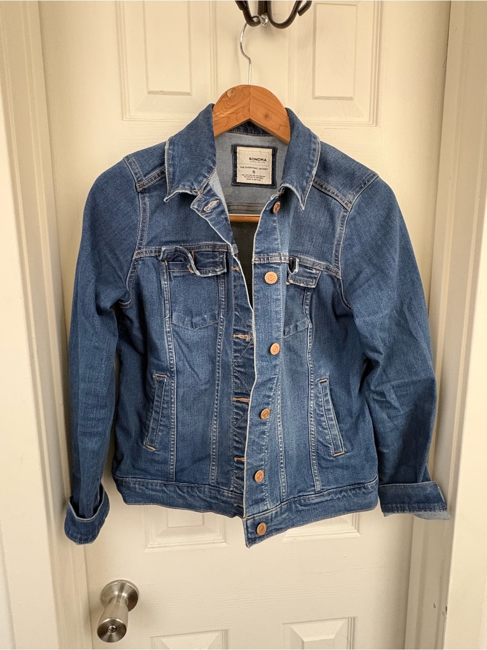 Womens Denim Jacket - Blue